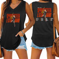 Bruce Springsteen and E Street 2025 Tour Tank V-neck Female Vest Loose Oversized Women No Sleeves Top