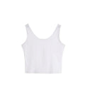 Wholesale Women Solid Color Suspender Camisole Tank Top for Women's Short Yoga Sports Crop Top Sleeveless Slim Fit Tops