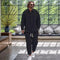Boutique Tiki Men's Fall Linen Simple Fashion Elegant Comfortable Loose Style Vacation Street Casual Solid Color Men's Suit
