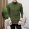 Winter Men's Turtleneck Sweater 2022 New Knitwear Large Size Clothes Casual Pullovers Personality Fashion Cold Shirts