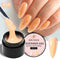 MEET ACROSS 8ml Aurora Extension Nail Gel Polish Glitter Sparkling Nail Art Semi Permanent Building Gel For Nails Manicure