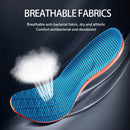 New Sports Elasticity Insoles For Shoes Sole Technology Shock Absorption Breathable Running Insoles For Feet Orthopedic Insoles