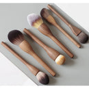 Karsyngirl Makeup Brush Wood Walnut Large Retro Powder Brushes Honey Loose Super Soft Beauty Gift for Girlfriend Make Up Tool
