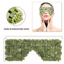 Natural Jade Face Eye Mask Hot/cold Stone Therapy Massage Tool Home Beauty SPA Salon Skincare Beauty Massager
