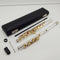 Music Fancier Club Flute 481 Engraving Hand Carved Keys Gold Plating Flutes B Leg Open Holes 17 Gold Keys