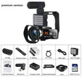 Full HD 8k Professional Video Camera 48MP WiFi Camcorder Digital 16X Zoom Streaming Auto Focus Cam