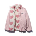Y2K Autumn And Winter New American Fashion Double Zipper Solid Color Warm Oversize Down Jacket Men's Harajuku Couple Casual Coat