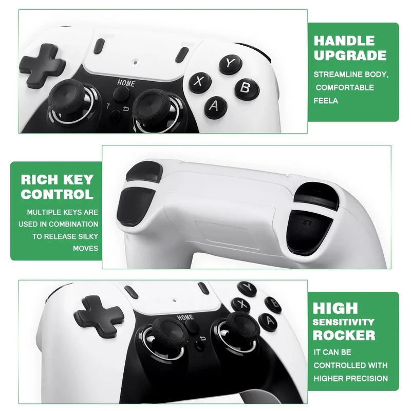 Video Game Sticks M8 Console 2.4G Dual Wireless Controller Game Stick 4K 20000 games 64GB Retro game For Dropshiopping Xmas Gift