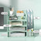 Office desktop file rack metal bookstand Multi-function integrated storage rack Office supplies folder storage box Multi-layer