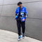 Autumn Varsity Jacket Long Sleeve Motorcycle Jacket Racing Baseball Jacket Women Y2k Printed Casual Loose Coat Single-breasted