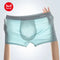 MiiOW 3Pcs Big Pouch Sexy Men Underwear Ultra Thin Seamless Ice Silk Men's Panties Antibacterial Breathable Man Boxer Underpants