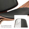 Mid Lounge Replica Solid Wood Three-Legged Shell Chair Ash Plywood Black Faux Leather Living Room Furniture Modern Leisure Chair