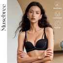 Musebree Women's Push Up Bra Ladies Girls Seamless Bra Sexy Beauty Back Wireless Bra Comfortable Breathable Bralette Women Bra