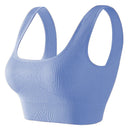 Seamless Knitted Sports Fitness Yoga Bra and Underwear