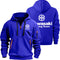Kawasaki Logo Motorcycle Racing Team Men Half Zipper Hoodie Spring Autumn Male Sweatshirt 2025 New Sport Pullover Clothes