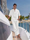 Autumn New Hot Selling Men's High-End Luxury Solid Color Business Leisure Tiki Stand Collar Button Trend Men's Suit