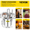 VEVOR 3/5/8/13.2 Gal Alcohol Brewing Distiller DIY Moonshine Apparatus Stainless Steel Still Whisky Beer Brandy Home Appliance