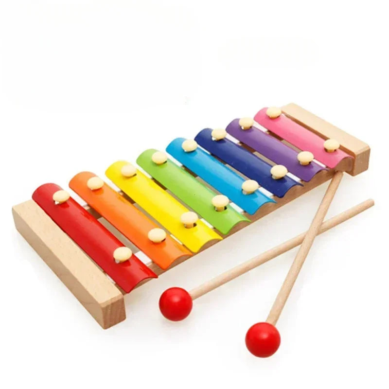 Infant Montessori Toys Wooden Xylophone Baby Music Instrument Toys Preschool Early Learning Toys for Baby 0 12 Months