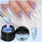 MEET ACROSS 8ml Aurora Extension Nail Gel Polish Glitter Sparkling Nail Art Semi Permanent Building Gel For Nails Manicure