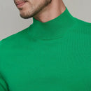 Autumn Winter Men's Black Turtleneck Pullover Casual Thin Wool Top Slim Fit Long Sleeve Clothing Knit Sweater Mens Clothes