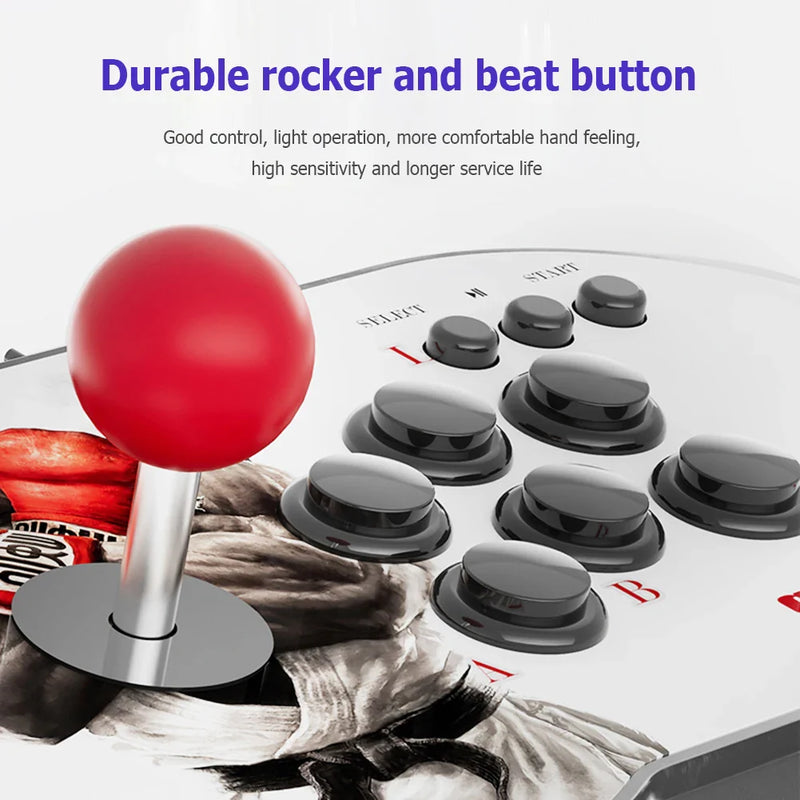 MT6 4K HD Video Arcade Game Console 3D Dual Controller Joystick 10000+ Games HDMI-compatible Game Player for PS1 Accessories