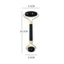 Obsidian Jade Roller Massager Gouache Scraper For Face Facial Skin Care Tools Natural Body Back Beauty Lifting Massagers Rollers