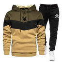 2025 Men's Sets Spring Autumn Zipper Hoodie and Pants 2 Pieces Casual Tracksuit Male Brand Running Jogging Sportswear Suit