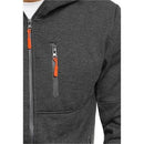Solid Color Men Hooded Jacket Casual Long Sleeve Hoodie Zipper Gym Sports Hoodie Fashion