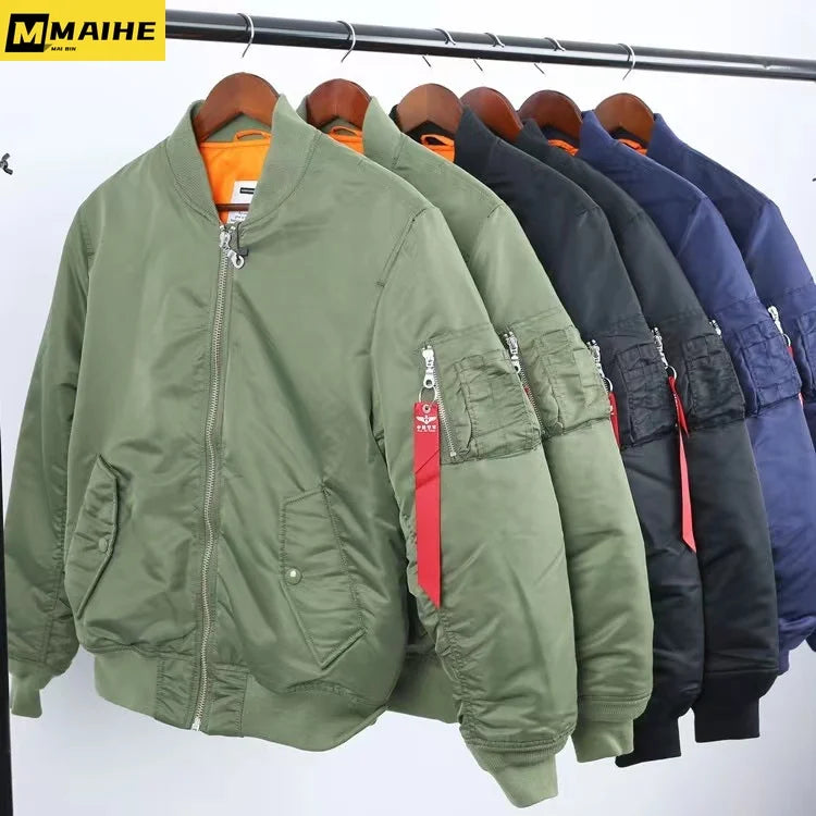 2024 New Thickened Baseball Suit Coat Men's Hip-hop Street Loose Windproof Motorcycle Jacket Autumn and Winter Unisex Warm Parka
