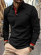 Spring and Autumn long sleeve new slim sports POLO polo shirt golf men high quality fashion casual sports jacket