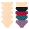 BZEL 10PCS/Set Seamless Women's Panties Silk Satin Underwear Health Comfort Lingerie Sport Breathable Briefs Underpants Hot Sale
