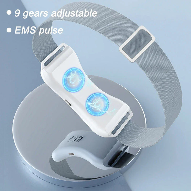 Vibration Chin-Up V Face Massager for Face EMS Facial Lifter Beauty Device Double Chin Remover V-Line Up Facelift Shaper Belt