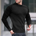 New 2025 Autumn Winter Men Clothing Fashion Mens Thin Sweaters Casual O- Neck Solid Warm Slim Fit Knit Shirt Male Pullover 3XL