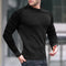 New 2025 Autumn Winter Men Clothing Fashion Mens Thin Sweaters Casual O- Neck Solid Warm Slim Fit Knit Shirt Male Pullover 3XL