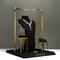 New jewelry display stand Jewelry props black metal window set necklace ring jewelry storage display rack