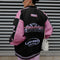 Hot Selling Spring 2024 Women's Hip-Hop Punk Printed Jacket Outdoor leisure Sports Motorcycle Style Lapel Jacket