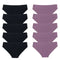 BZEL 10PCS/Set Seamless Women's Panties Silk Satin Underwear Health Comfort Lingerie Sport Breathable Briefs Underpants Hot Sale