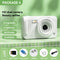 40MP 1080P Camera with Lanyard 8X Zoom Anti Shake 4K HD Auto Focus Support 64GB Card Selfie Digital Video Camera For Beginner
