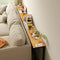 Modern Sofa Gap Table Narrow Side Table Multi-functional Living Room Tea Table Bedside Storage System Space-Saving Coffee Table