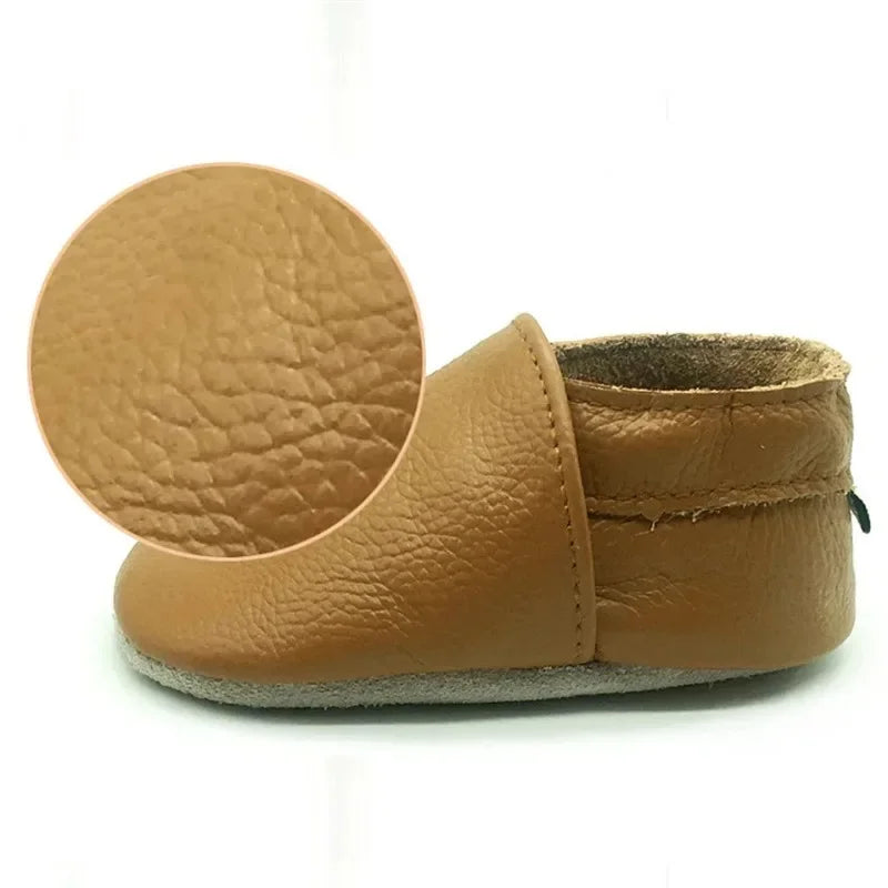 Genuine Leather Baby shoes 2024 summer infant toddler  baby shoes  moccasins shoes First Walker Soft Sole Crib Baby Boy Shoe s