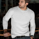 Autumn Winter Solid Sweater Men New Casual Slim Fit Mens Knitted Sweaters Comfort O-Neck Knitwear Pullover Men S-3XL Pull Homme