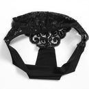 TrowBridge 4PCS Women's Panties Sweet Lace Underwear Sexy Lingerie Soft Silk Satin Female Briefs Hollow Out Mesh Cozy Underpants