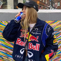 Autumn Varsity Jacket Long Sleeve Motorcycle Jacket Racing Baseball Jacket Women Y2k Printed Casual Loose Coat Single-breasted