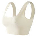 Seamless Knitted Sports Fitness Yoga Bra and Underwear