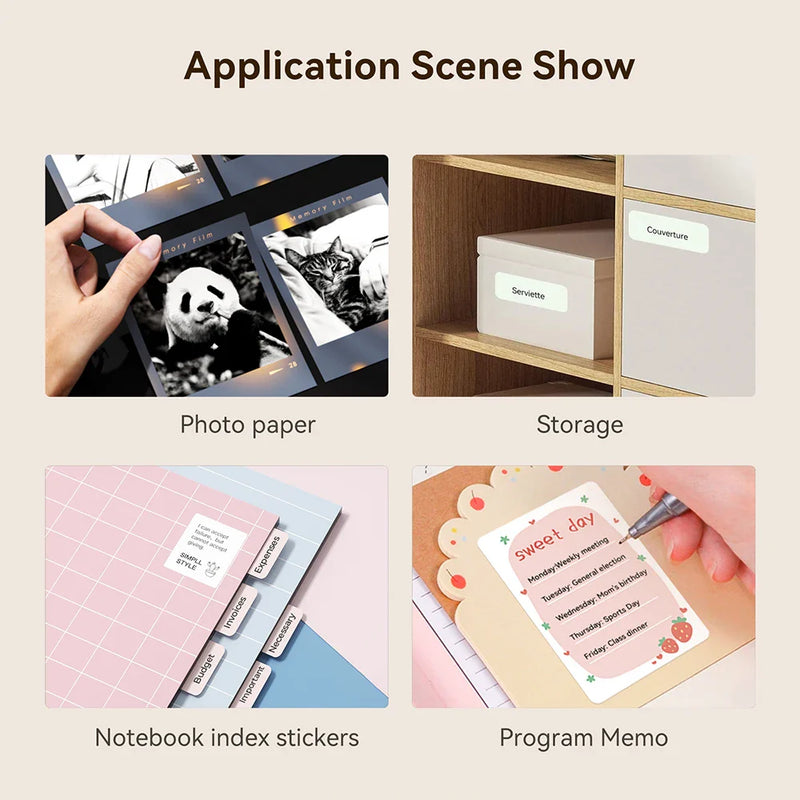 Niimbot B21 Pro 300dpi High Definition Portable Mini Thermal Printer Bluetooth Self-adhesive Label Photo Printer Sticker Maker