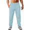 New Men's Cotton Linen Trousers Design Vertical Stripes Breathable Pants Casual Baggy Elastic Waist Straight Leg Sweatpants