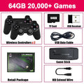 Video Game Console Built-in 40000 Games  Wireless Controller TV Game Stick 4K HD Retro Mini Handheld Game Player