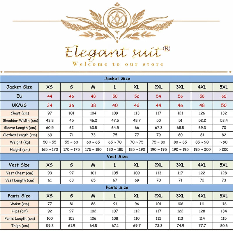 Men's Khaki Formal 3 Piece Groomsmen Wedding Elegant Tuxedo Suit with Fitted Lapel (blazer + vest + pants)