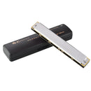 28 Holes Harmonica Accent / Polyphony C Key Harmonica rofessional Harmonica Tremolo Mini Harps Woodwind Instruments