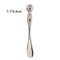 Face Lift Eye Massager Natural Jade Stone Steel Ball Beauty Tools Eye Cream Divided Scoop Massage Roller Silicone Makeup Stick